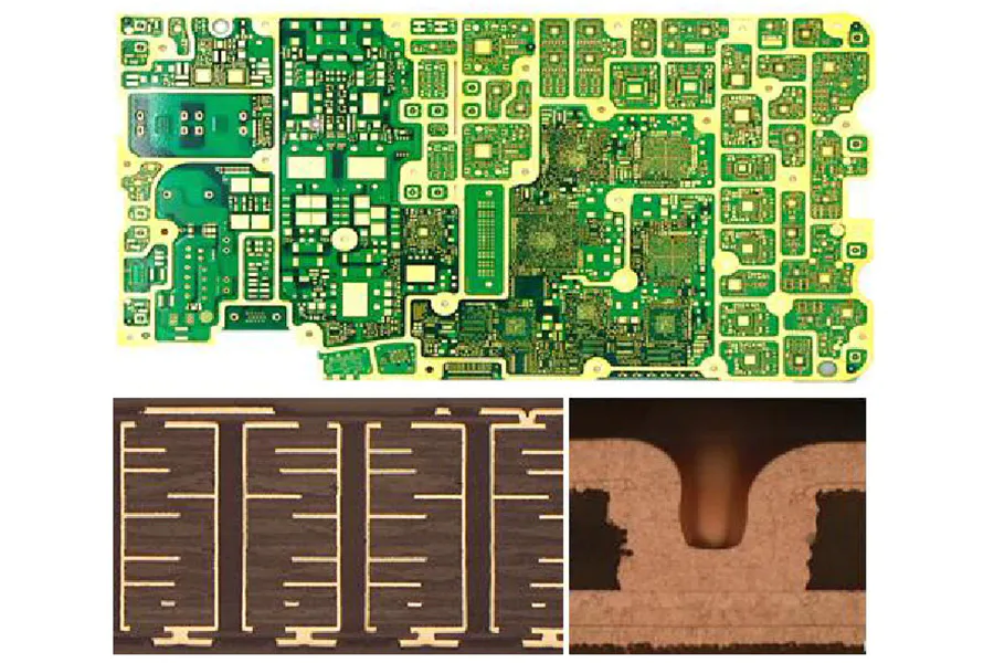 High multilayer HDI PCB