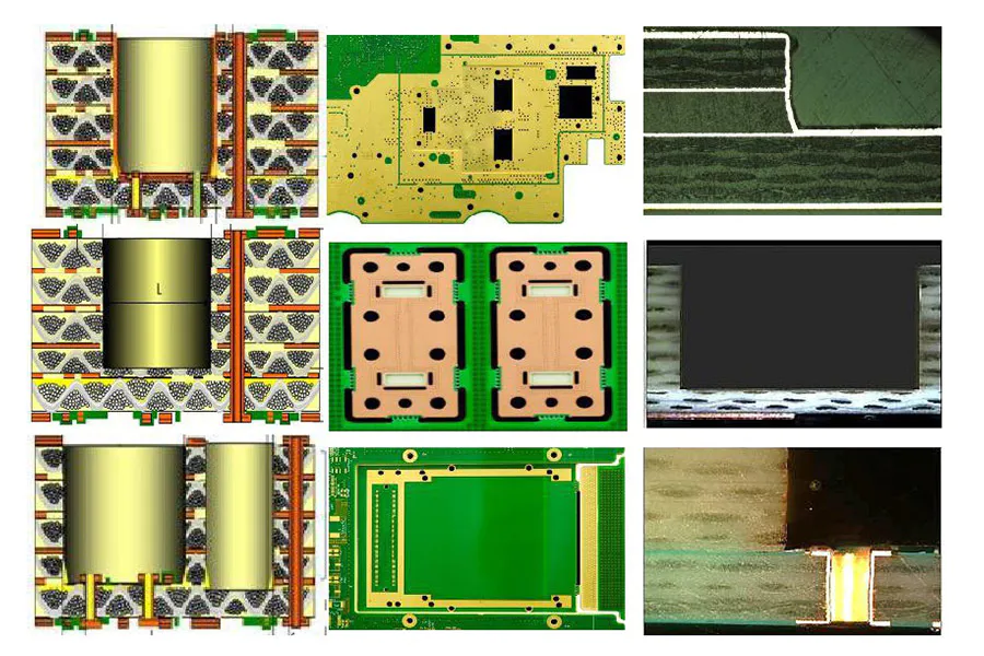 Cavity pcb,open cavity pcb,PTH cavity PCB