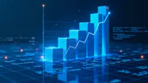 Upward trend chart Upward trend chart